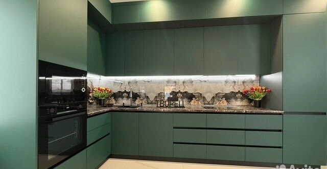 Кухонный гарнитур на заказ: качество, дизайн, доставка за 1 день